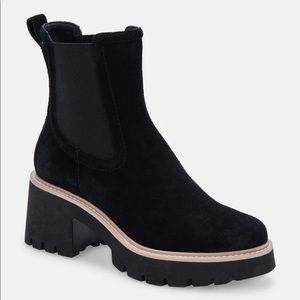 Dolce Vita Women’s Hawk H2O Booties Onyx Suede